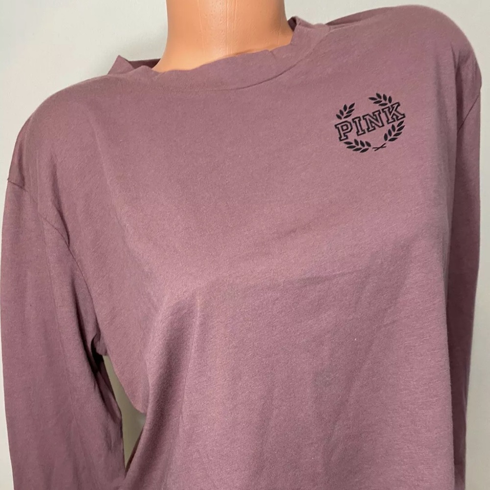 Pink Victoria’s Secret long sleeve Logo
